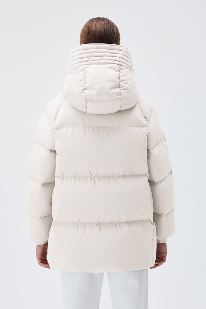 BREKKA Cologne Down Jacket - cream - back