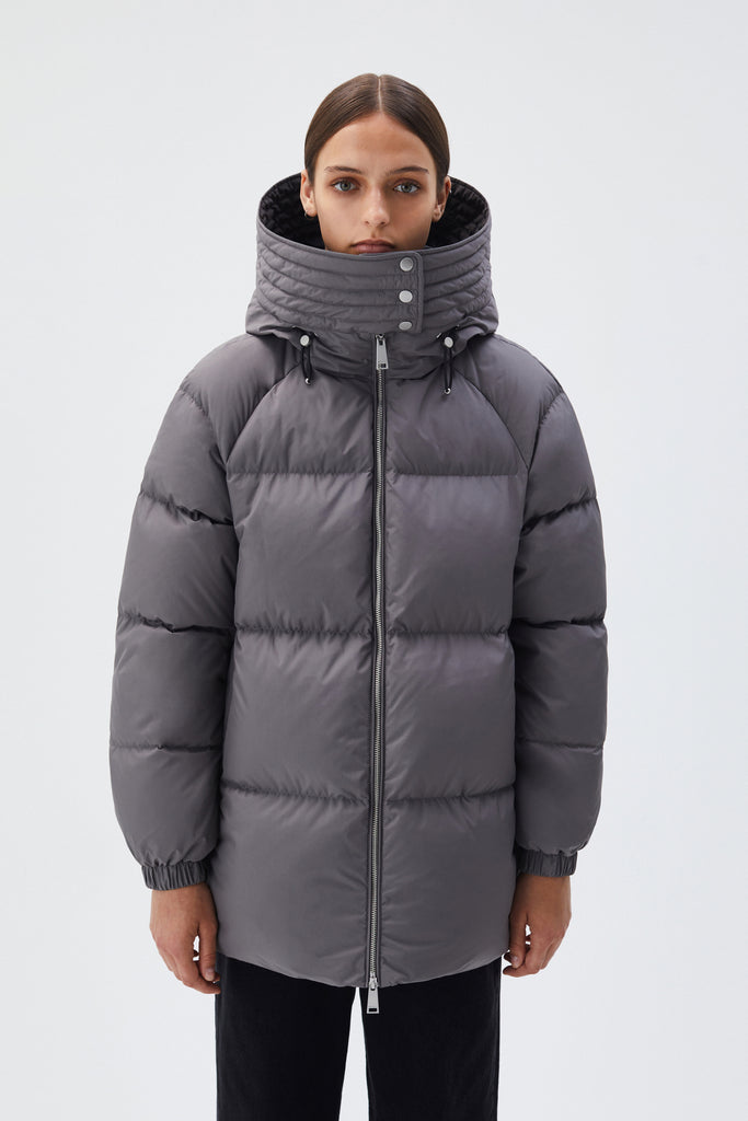 BREKKA Cologne Down Jacket - dark grey - front