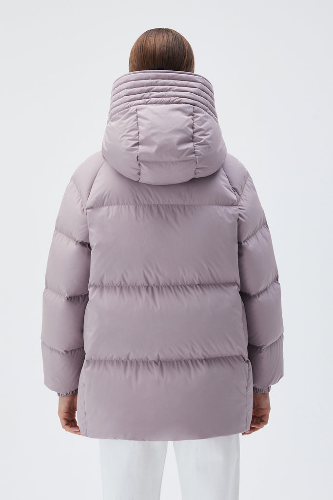 BREKKA Cologne Down Jacket - mauve - back