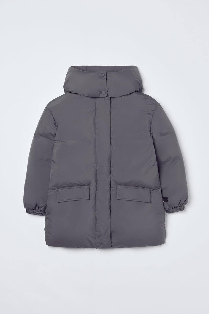 BREKKA Lubeck Parka - dark grey - flat lay