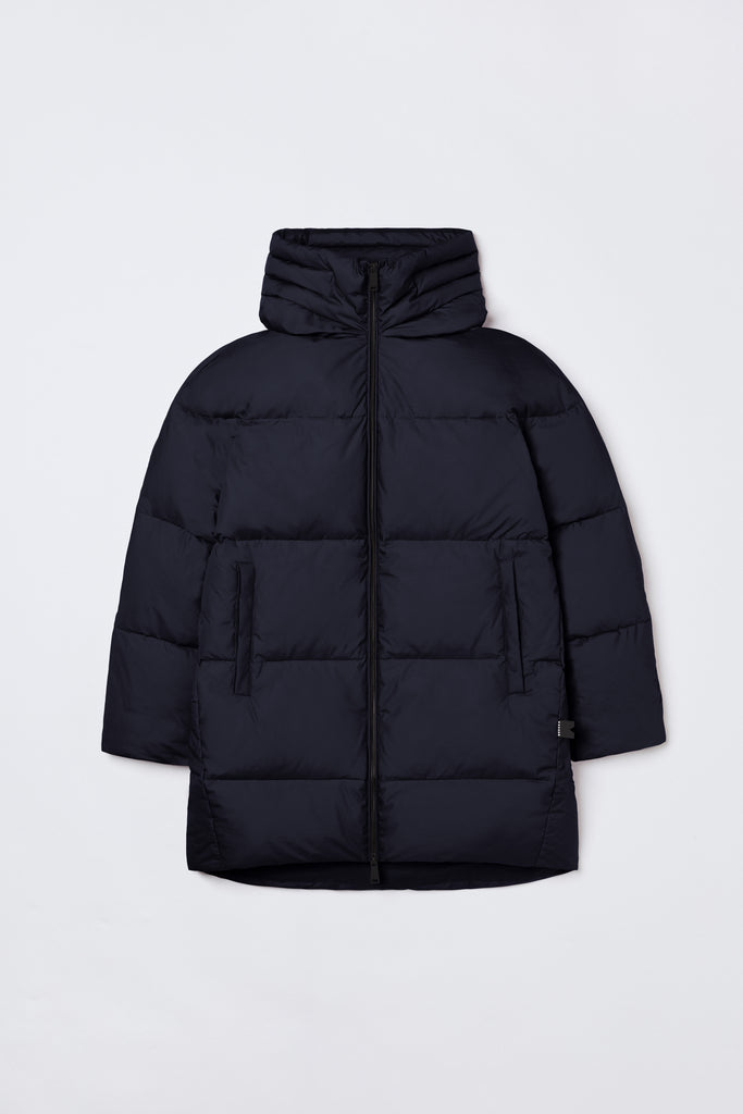 BREKKA Glasgow Down Coat - black - flat lay