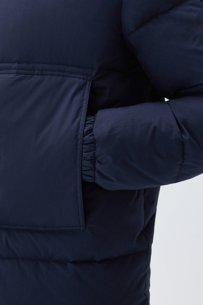 BREKKA Men London Puffer - navy blue - detail