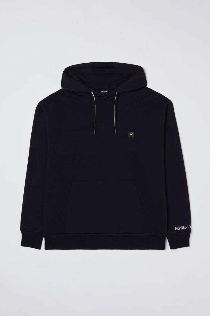 BREKKA Cairo Hoodie - black - flat lay