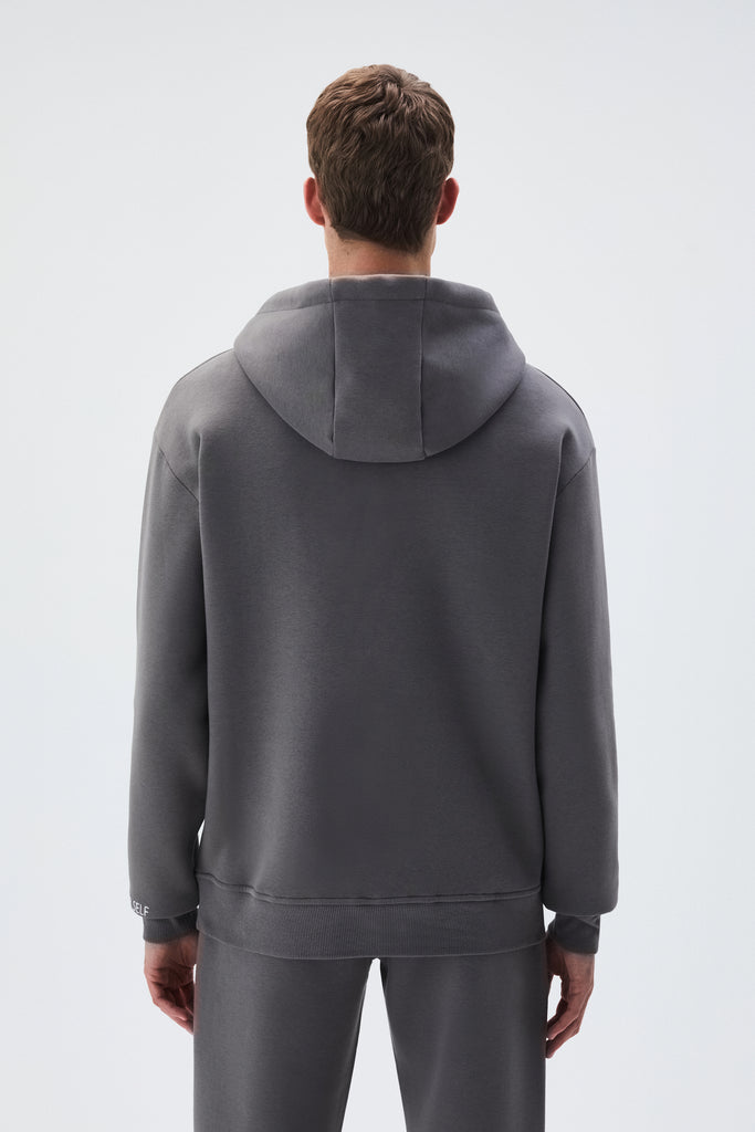 BREKKA Cairo Hoodie - dark grey - back